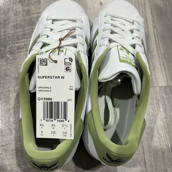 White magic Lime superstar - Picture 3 of 7